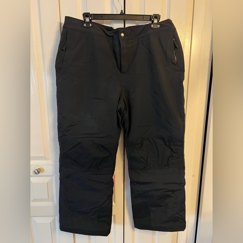 Lands End Snow Pants Women’s Black